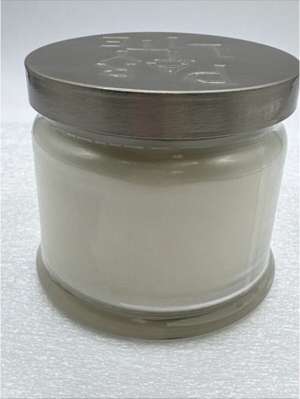 Enhancd* 3-Wick Jar Candle Partylite “Fresh” 3.5” Fresh Linen, Tropical Fruits